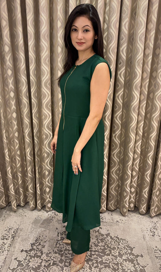 The Empress Green Dress
