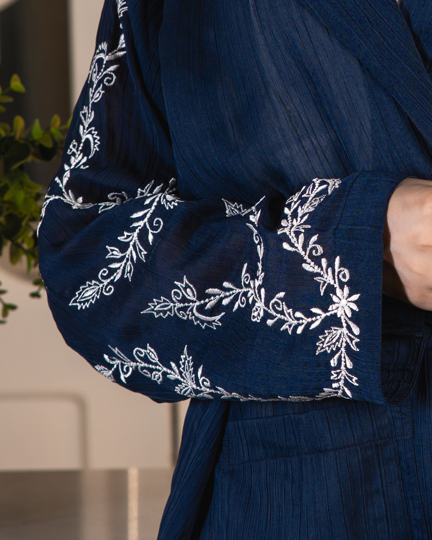 Indigo Blossom Shrug