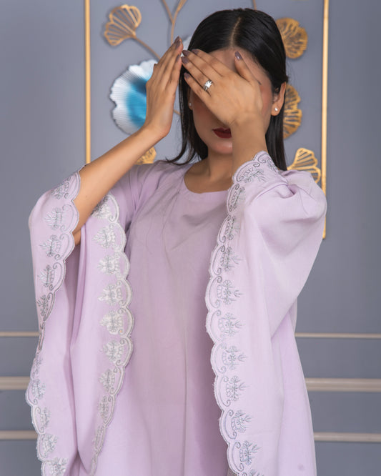 Orchid Whisper Cape Set