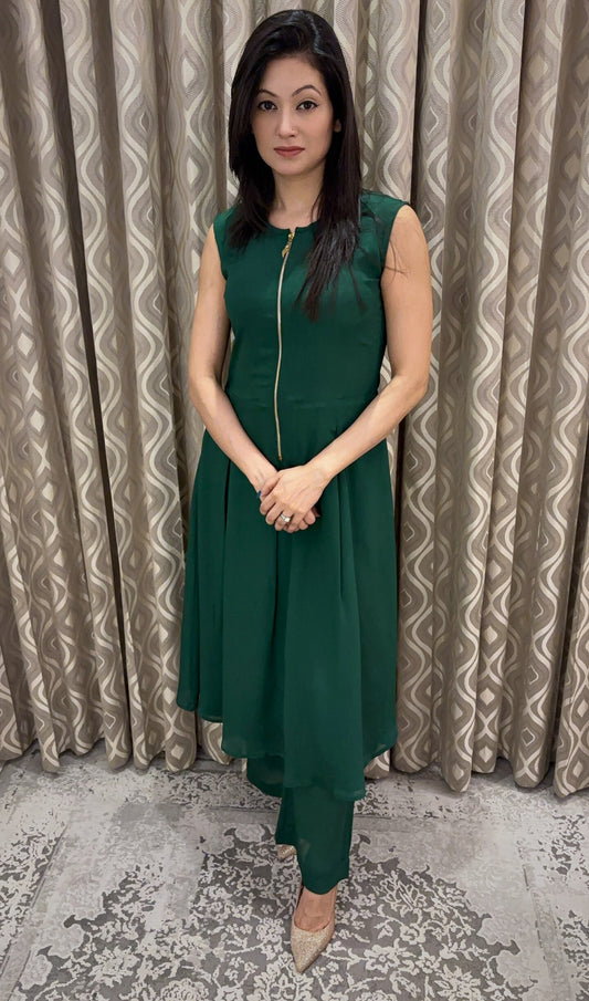 The Empress Green Dress